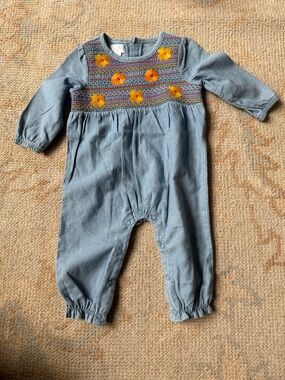 Mud Pie chambray romper